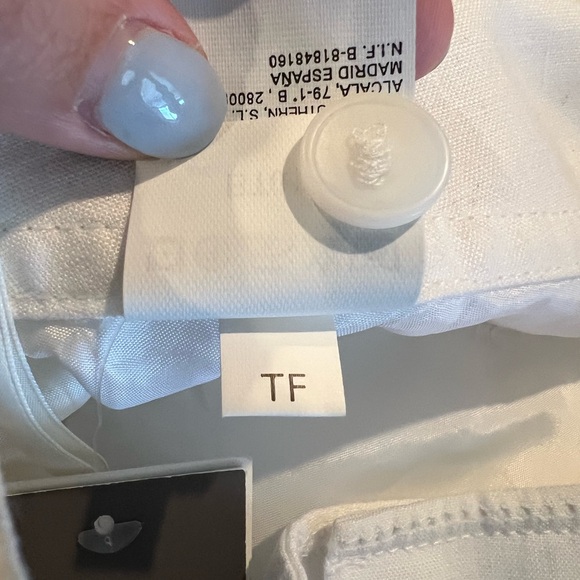 Mexx NWT 100% Linen White/Cream Wide-Leg Pants - Picture 10 of 14